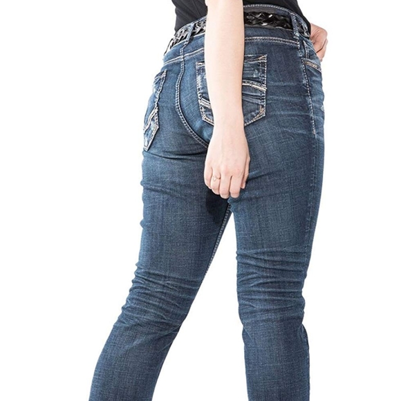 Silver Jeans Suki Slim Ankle Jeans SZ 14 EUC - Picture 2 of 8